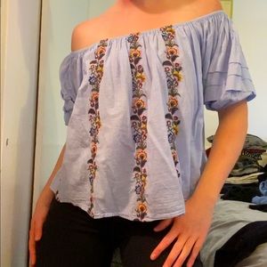 American Eagle off-the-shoulder top